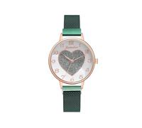(XR4355-GN) Relojes para mujer, Reloj con imán de amor, Hebilla informal, Reloj de pulsera para mujer,