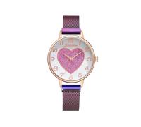 (XR4355-PP) Relojes para mujer, Reloj con imán de amor, Hebilla informal, Reloj de pulsera para mujer,