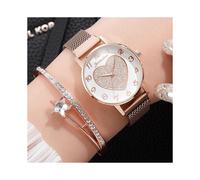 (XR4355-SL) Relojes para mujer, Reloj con imán de amor, Hebilla informal, Reloj de pulsera para mujer,