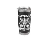 Xray Tech lo hace mejor en la oscuridad Técnico de radiología Vaso térmico de acero inoxidable de doble pared