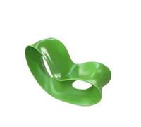 XRBCNMM Mecedora moldeada de una pieza para uso en interiores y exteriores, de polietileno, curvada, estilo papasan, para jardín, patio, balcón, sala de estar, dormitorio, guardería, porche, adultos y