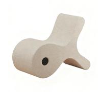 XRBCNMM Silla de sofá de una pieza con forma de cola de ballena con superficie de forro polar suave, cómodo asiento decorativo para adultos y niños, dormitorio, sala de estar, espacios pequeños