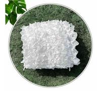 Xrdbfd Malla De Camuflaje Protector Solar, Red De Camuflaje Militar, Malla De Camuflaje Blanca 2x4/3x5/4x6/5x8m, Red De Camuflaje Caza Exterior, Red De Sombra Pérgola Jardín,White-1.5x1m/4.9 * 3.3ft