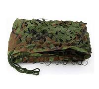 Xrdbfd Red De Camuflaje Protector Solar, Malla De Militar 1,5/2/3/4/6/8/10m, Red De Camuflaje Reforzada para Caza/Sombra/decoración, Accesorios De Camuflaje Exteriores,3x6m(9.8 * 19.7ft)