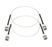 XRDS -RF 2 cables 3G/6G SDI de 2 pies, HD-SDI BNC macho de 75 ohmios RG179 cables de puente para cámara de video BMCC