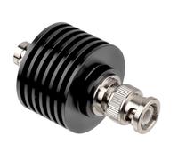 XRDS -RF Atenuador RF coaxial BNC macho a BNC hembra, 10 W, 20 dB, atenuador de 50 ohmios, conector BNC macho a hembra de 10 W, atenuador coaxial RF de alta potencia para reducción de señal, pruebas y