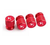 XRDSF 4 Piezas Tapones de Válvula de Aleación de Aluminio para DS 3 Crossback DS7 DS4 DS3 DS Spirit, Tapas de para Vástago de Válvula de Neumático A Prueba de Fugas,Red