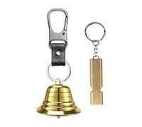 XReliable Outdoor Safety: The Bear Bell Ensures Reliable Outdoor Safety With Its Forged Brass Durability And Low-maintenance Performance, Emitting A Penetrating Sound That Alerts Wildlife To Your Pres