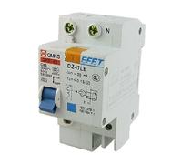 XRKJKQIDG Montado en Carril DIN 1P+N -Professional - Disyuntor de Fuga AC 230/400V 63A