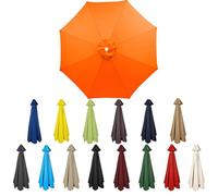 XRLQZH Replacement Parasol Canopy 2.5-4m - Waterproof & UV-Proof Garden Umbrella Cover, 6/8Ribs, Outdoor Patio Parasol Replacement Fabric, Weatherproof Sunshade Cloth (TYP-5,8Ribs:3.5M)