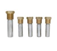 XRmarine 119574-18790 119574-44150 Juego de ánodos de lápiz para Yan-mar 4LHA 6LP 6LPA Enfriador de aceite zincs Marine