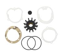 XRmarine 1210-0001 - Kit de bomba de agua flexible 09-1027B para John-SCO John-Son y Yan-mar 129470-42530, motor de barco también apto para Vol-vo Penta 21951346