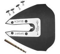 XRmarine Sport200 Whale Tail Hydrofoil Estabilizador para motores fueraborda y tracción trasera de 8 a 40 CV