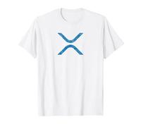 XRP Crypto Vintage Retro Camiseta, Hombre, Blanco, L