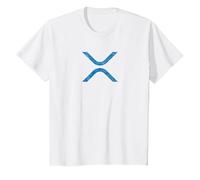 XRP Crypto Vintage Retro Camiseta, Niños, Blanco, 3 años