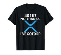 XRP Cryptocurrency 401K Camiseta