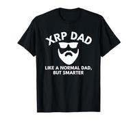XRP Dad Crypto Merchandise Definition Bearded Smarter Camiseta