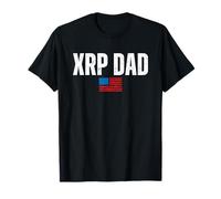 XRP Dad Crypto Merchandise Flag Camiseta