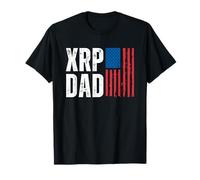 XRP Dad Crypto Merchandise Flag Camiseta