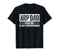 XRP Dad Hodling Is My Superpower Crypto Merchandise Camiseta