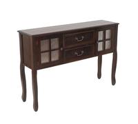 XRRJFYH Consola Entrada con Cajones, Mesa Consola Madera, Console Table con Almacenaje, Consola Recibidor(Brown,120x32cm/47x12.5in)