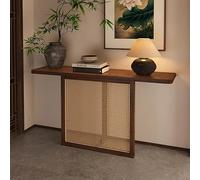 XRRJFYH Consola Recibidor Madera, Mesa Consola Estrecha, Consola Entrada, Console Table, Mueble Recibidor(120x30x75cm/47x12x29.5in)