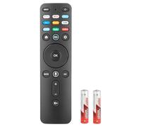 XRT260 - Mando a distancia de voz compatible con Vizio Smart TV V-Series M-Series P-Series Controlador de repuesto con Netflix PrimeVideo Xumo Hulu Redbox Tubi Watch Botones gratis con baterías