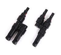 Xrten 1 Pares Conectores Solares Fotovoltaico para Sistema Fotovoltaico