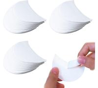 Xrten 150 Piezas Almohadillas Sombra de Ojos, Parches para Sombras de Ojos, Hojas para Maquillaje Ojos, Protector Sombra de Ojos Adhesivo, para Evitar Manchas y Residuos de Pestañas