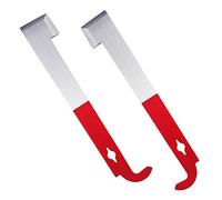 Xrten 2 Pcs Acero Inoxidable Pulido Colmena Rascador, Herramienta de Raspado de Colmena, Herramienta de Colmena, Rascador de Apicultura