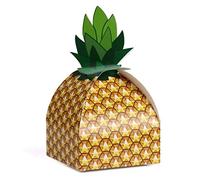 Xrten 24Pcs Caja de Caramelo Dulces de Piña Bombones para Boda Fiestas Cumpleaños ect