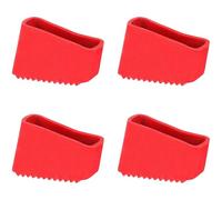 Xrten 4 Piezas Cubierta de Pie de Escalera, Cubierta de Pie Escalera de Caucho, Piezas Universales, Patas Escalera para Escaleras, Telescópicas,Escaleras en Espiga