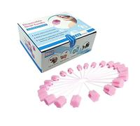 Xrten 50 Pcs Esponja Desechable para el Cuidado Oral, Limpieza de Boca Dientes higiene buco-Dental
