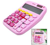 Xrten Calculadora Científica Regalo Diversión, Oficina Papelería Calculadora, Rosa