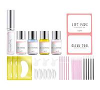 Xrten Lifting Pestañas Kit, Kit Completo de Laminado de Cejas y Lift de Pestañas Mejorado, Semi-Permanente Suave de Pestañas Lifting Kit Profesional, Apto para Salones de Belleza e Uso Doméstico