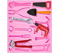 Xrten Molde de Silicona para Fondant, Molde para Hornear 3D, Mini Molde Decoración de Tartas, Molde para Bombones de Chocolate, para Decorar Cupcakes, Macarons, Galletas