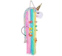 Xrten Organizador Cabello, Organizador Diadema Colgante, Lazos Pelo Horquillas Pelo Clips de Pelo Gomas Pelo Colgante Almacenamiento, Decoración de la Pared de Habitación de Niños