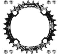 Xrten Plato de Bicicleta, Anillo Cadena de Bicicleta, Plato Ovalado 36 Dientes con 4 Tornillo, para Bicicletas de Carretera, Bicicletas de Montaña