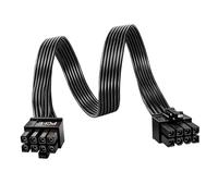 xruc Cable PCI Grafica 8 Pines para GPU, Cable PCIE 8 Pines ATX a 6+2 Pines | Conductor de Corriente 8 Clavijas PCIe para Tarjeta Gráfica, Compatible Con Corsair Thermaltake ARESGAME, 62 CM