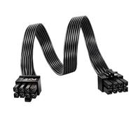 xruc Cable PCIe 8 Pines para GPU, Cable de Alimentación 8 Clavijas ATX a 6+2 Pines, Conductor de Corriente 8 Clavijas PCIe para Tarjeta Gráfica, Compatible Con Corsair Thermaltake ARESGAME, 62 Cm