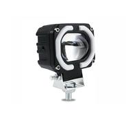 XRUKGUO Faro Antiniebla Para Motocicleta 2 Piezas Para Coche Camión Para Todoterreno Ojos Ángel Focos LED Portátiles Barco Conducción Motocicleta Faro(Blue 1pc)