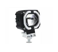 XRUKGUO Faro Antiniebla Para Motocicleta 2 Piezas Para Coche Camión Para Todoterreno Ojos Ángel Focos LED Portátiles Barco Conducción Motocicleta Faro(White 1pc)