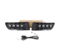 XRUKGUO Faro Antiniebla Para Toyota Para Prado 120 FJ120 2003-2009 Accesorios Para Coche Impermeables ABS 12 V DRL Luz Antiniebla Decoración Luz LED De Circulación Diurna.