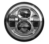 XRUKGUO Faro LED Para Motocicleta Faro Delantero LED E24 DOT 7 "para V-star Para Drag Star 650 1100 Para Road 1600 1700 Para Royal 1300 45" Luces Antiniebla Que Pasan(Type 70 Chrome)