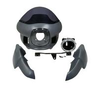 XRUKGUO Faro LED Para Motocicleta Kits Montaje Carenado Superior Faro Delantero Motocicleta Parabrisas Para Street Bob Wide Glide Low Rider Para FXDL Para FXDB Para FXDWG