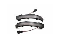 XRUKGUO Indicadores De Espejos Luces Intermitentes LED Para Retrovisores Para VW UP! Para GOL G6 G7 Para FOX Polo Para Golf 4.5 Para Vento Para Saveiro Para Voyage Para Passat(Dynamic Smoked)