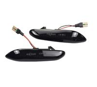 XRUKGUO Indicadores De Espejos Luz Intermitente Secuencial LED Dinámica Lateral Para E90 E91 E92 E93 E60 E87 E82 E46 Años 2004 2005 2006 2007 2008-2015(Dynamic Smoked A)