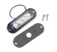 XRUKGUO Luz De Posición Lateral Universal De 12V-24V Con 4 LED, Resistente Al Agua, Luz Indicadora Para Camión, Remolque, Furgoneta, Camioneta, Barco Trasera Recuperación Luces