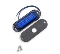 XRUKGUO Luz De Posición Lateral Universal De 12V-24V Con 4 LED, Resistente Al Agua, Luz Indicadora Para Camión, Remolque, Furgoneta, Camioneta, Barco Trasera Recuperación Luces