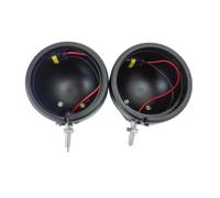 XRUKGUO Para Touring Para Electra Para Glide 4-1/2 "4,5 Pulgadas LED Auxiliar Luz Antiniebla Que Pasa Lámpara Soporte Montaje Anillo Carcasa Motocicleta Faro(Only Black bracket)